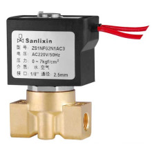 Válvula solenoide de actuación directa de tamaño pequeño (ZS1NF02N1AC3)